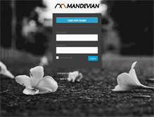 Tablet Screenshot of mandevian.com